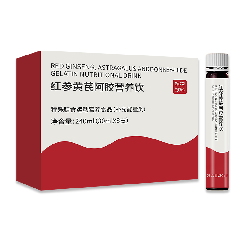 红参黄芪阿胶营养.