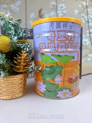 奇亚籽坚果藕粉羹